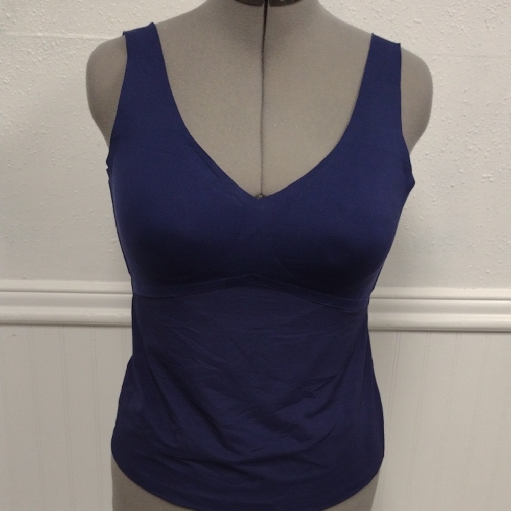 Honeylove Deep Blue Shapewear Tank top RN#156214 PO#20014